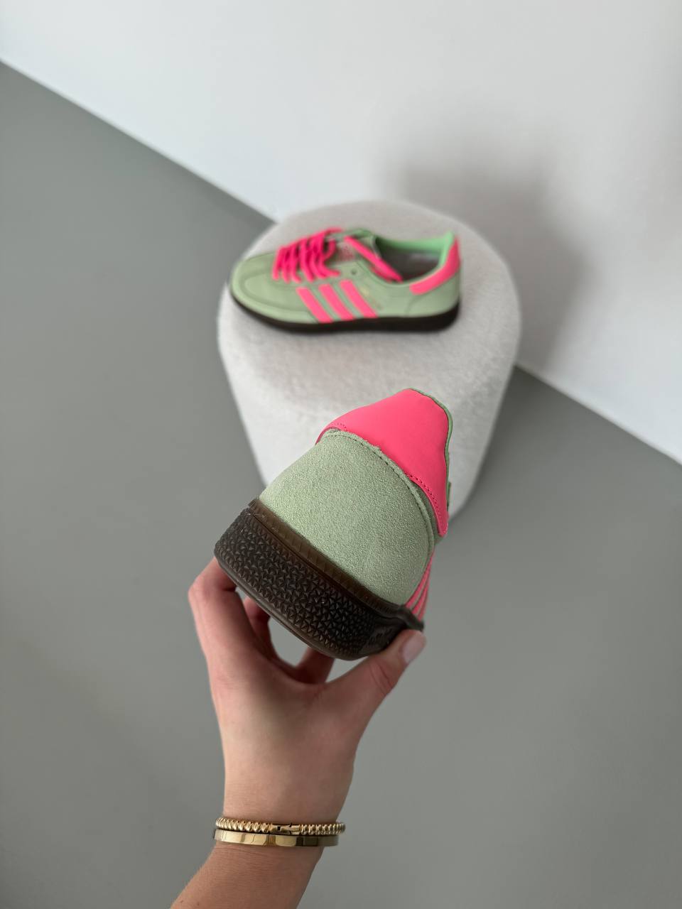 Adidas Spezial green pink