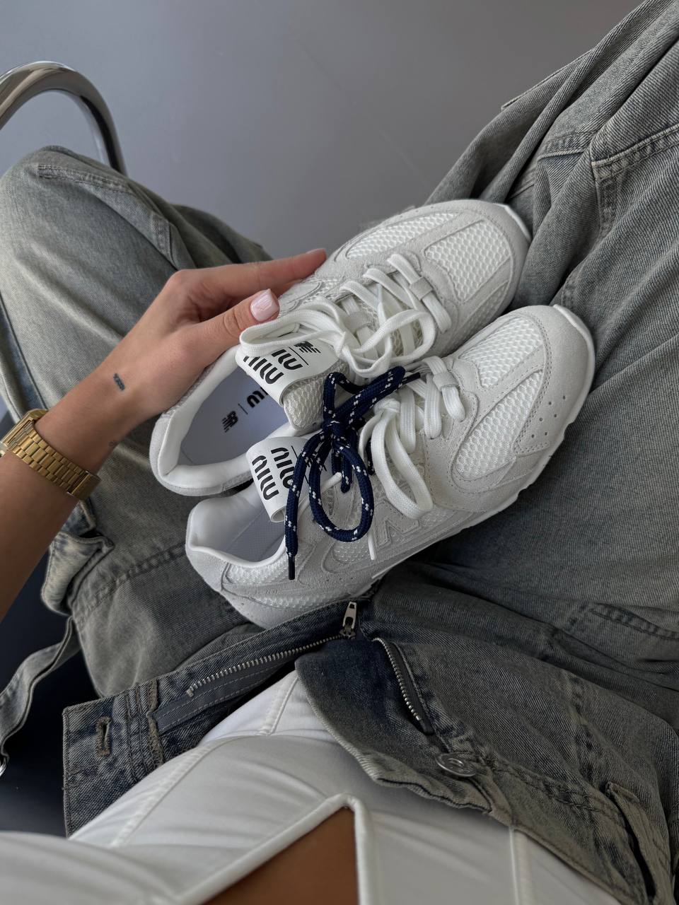 New balance 530 x Miu Miu White