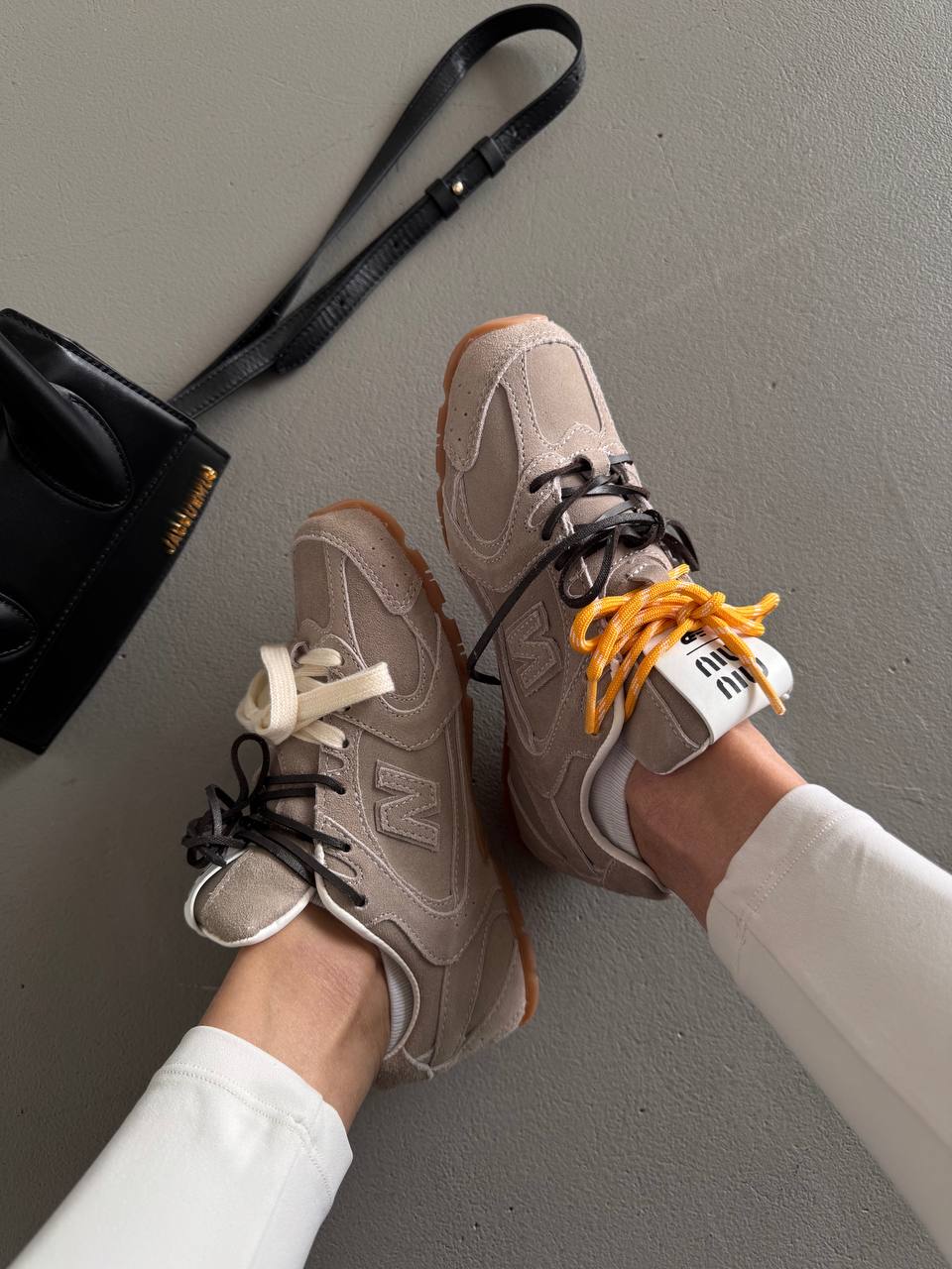 New balance 530 x Miu Miu — sand / orange