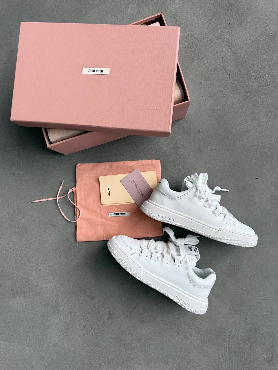 Miu Miu White Sneakers