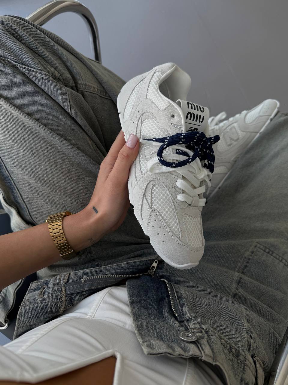 New balance 530 x Miu Miu White