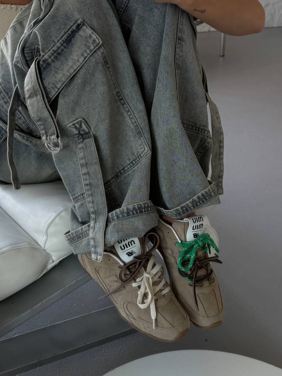 New balance 530 x Miu Miu light beige
