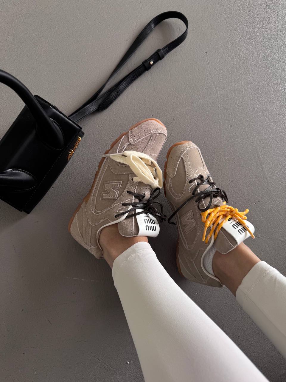 New balance 530 x Miu Miu — sand / orange