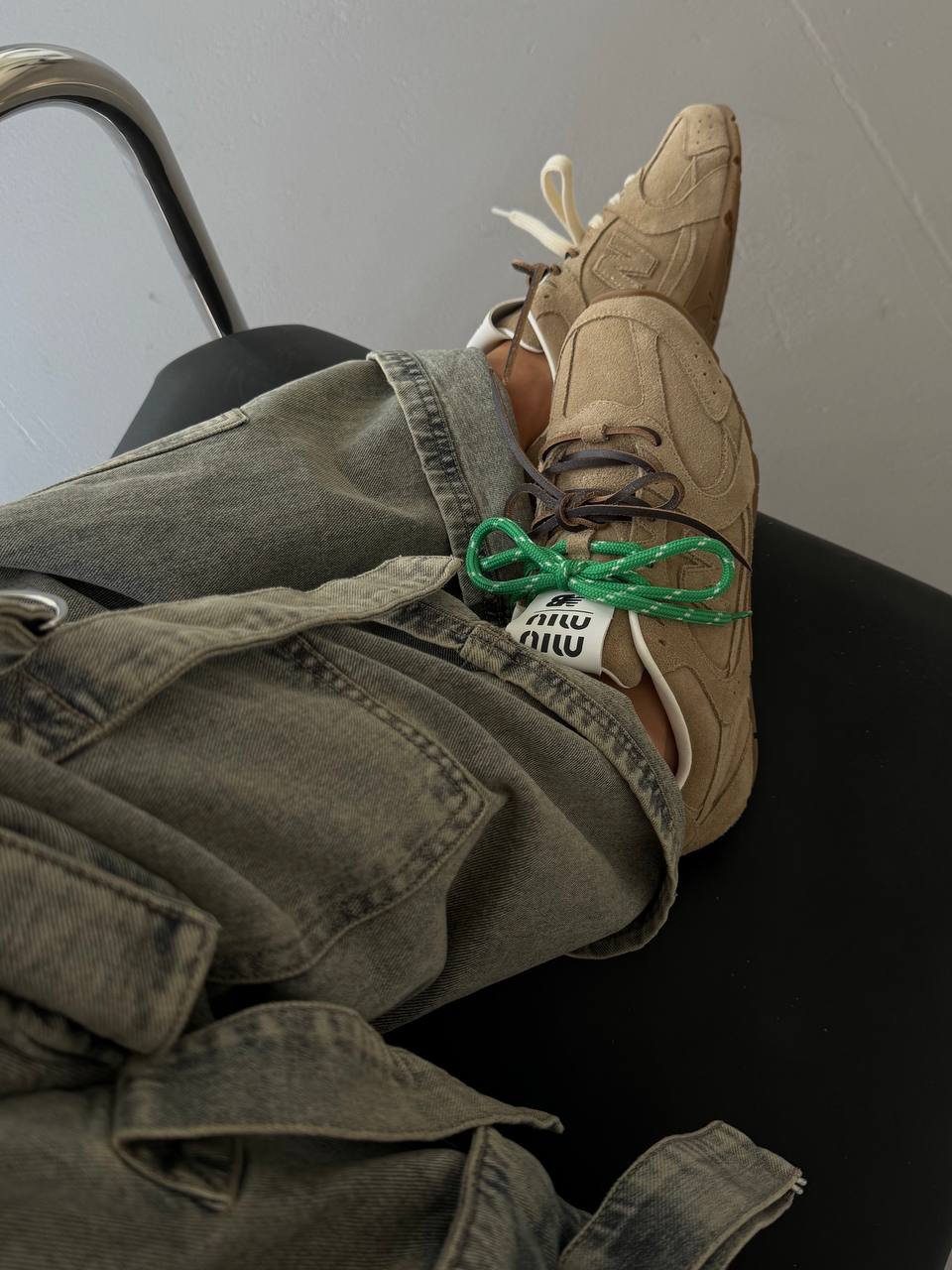 New balance 530 x Miu Miu light beige