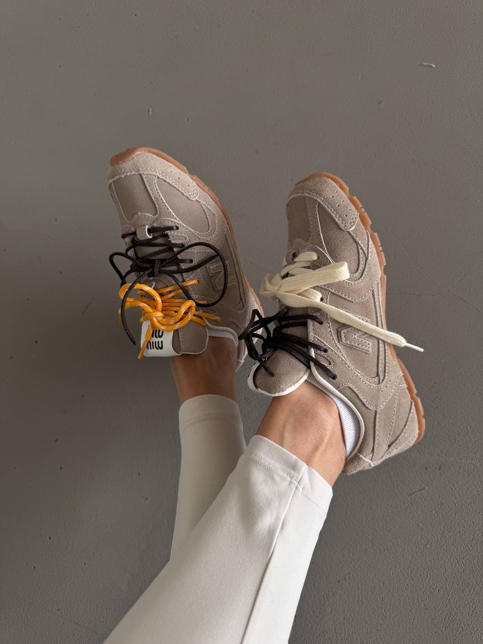 New balance 530 x Miu Miu — sand / orange