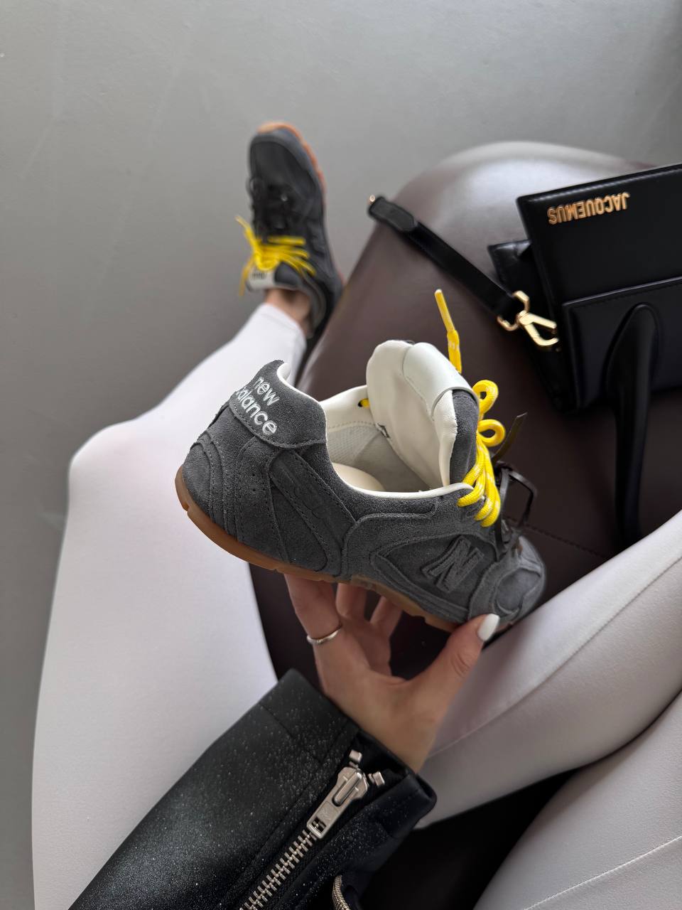 New balance 530 x Miu Miu graphite / yellow