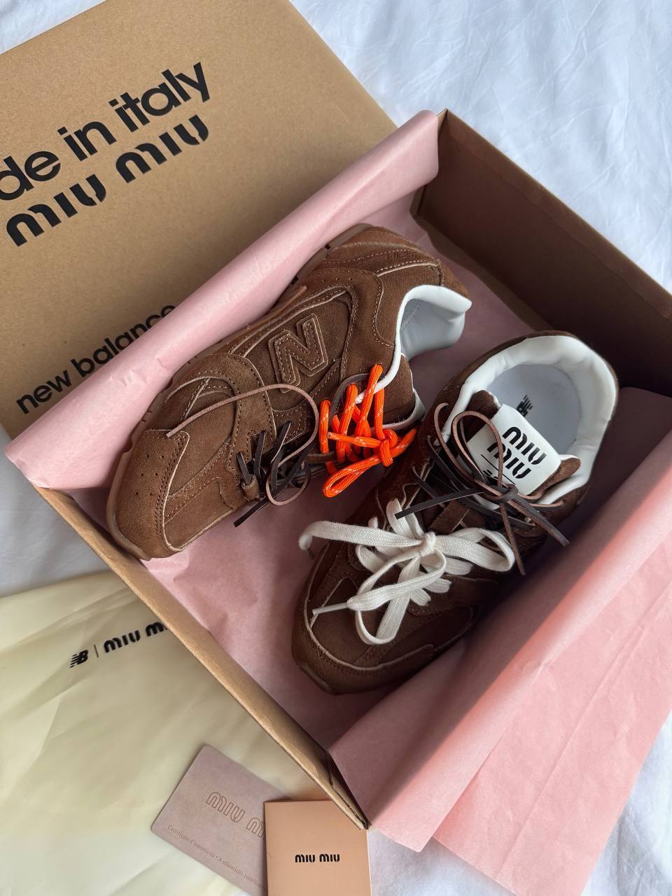 New balance 530 x Miu Miu brown / orange