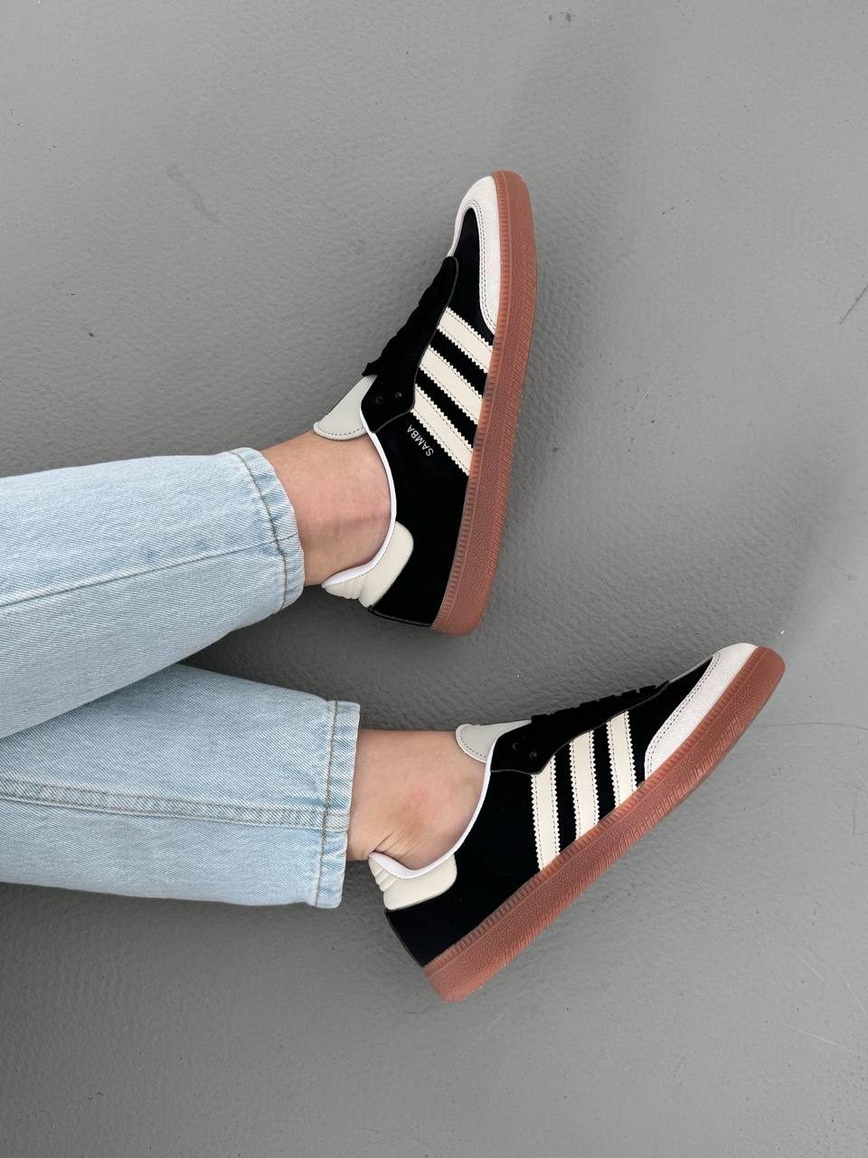 Adidas Samba White Black