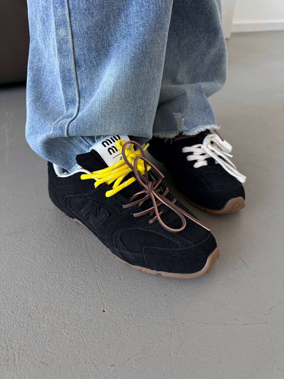 New balance 530 x Miu Miu black / yellow
