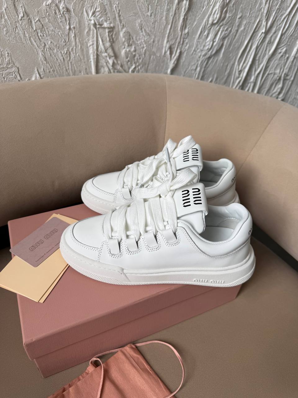 Miu Miu White Sneakers