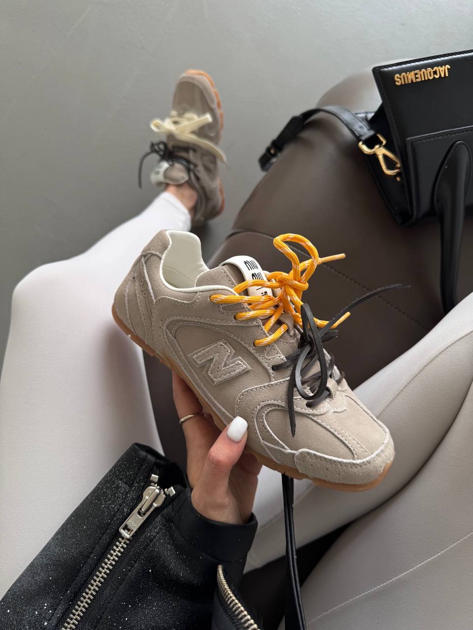 New balance 530 x Miu Miu — sand / orange
