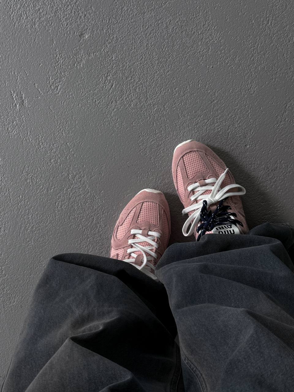 New balance 530 x Miu Miu Pink Blue Laces