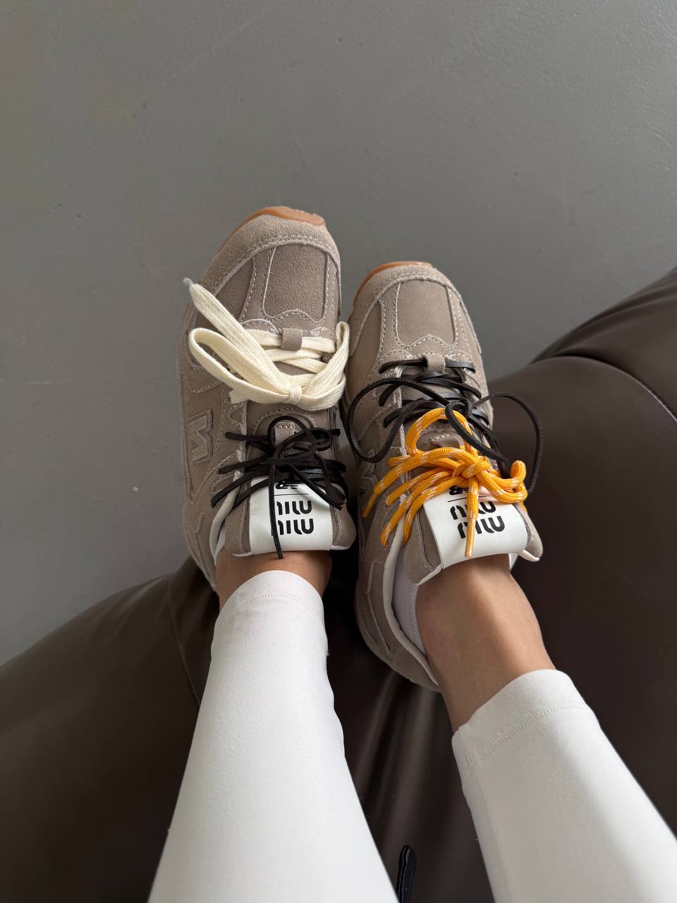 New balance 530 x Miu Miu — sand / orange