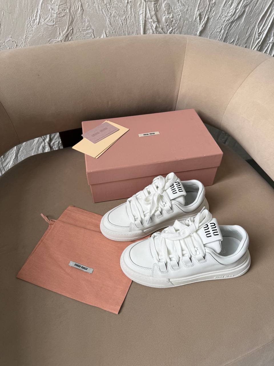 Miu Miu White Sneakers