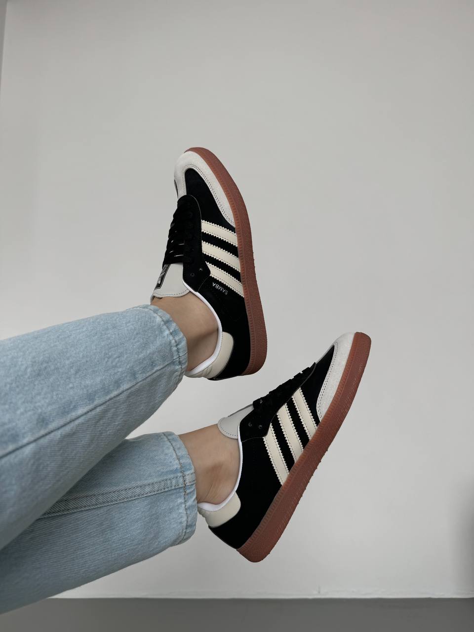 Adidas Samba White Black