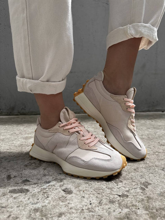 New Balance 327 Cream Pink