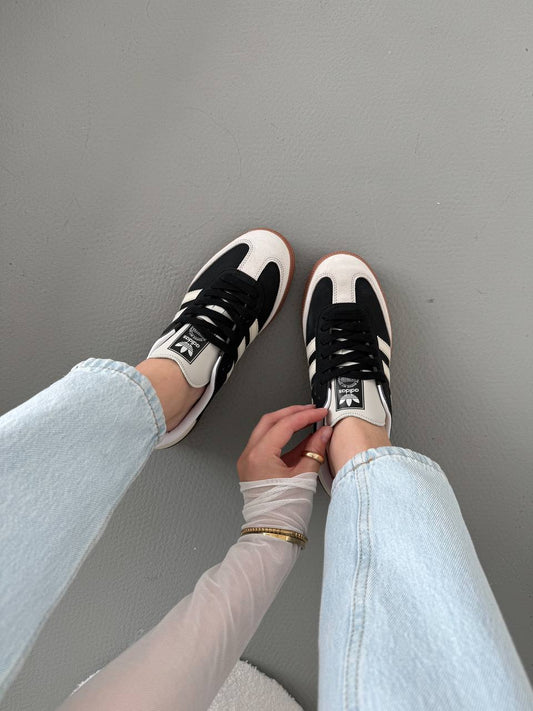 Adidas Samba White Black
