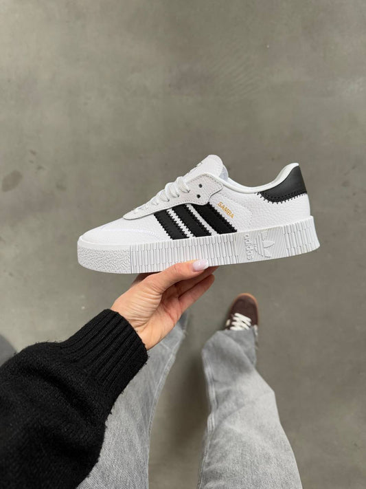 Adidas Samba White Black