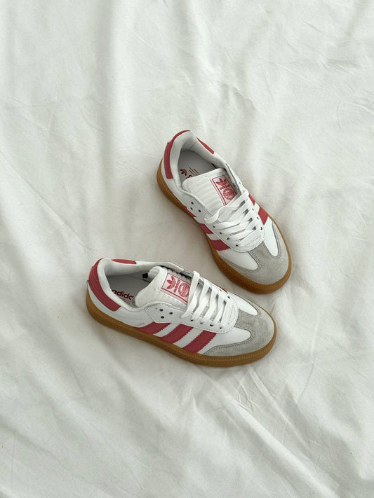 Adidas Samba White Red
