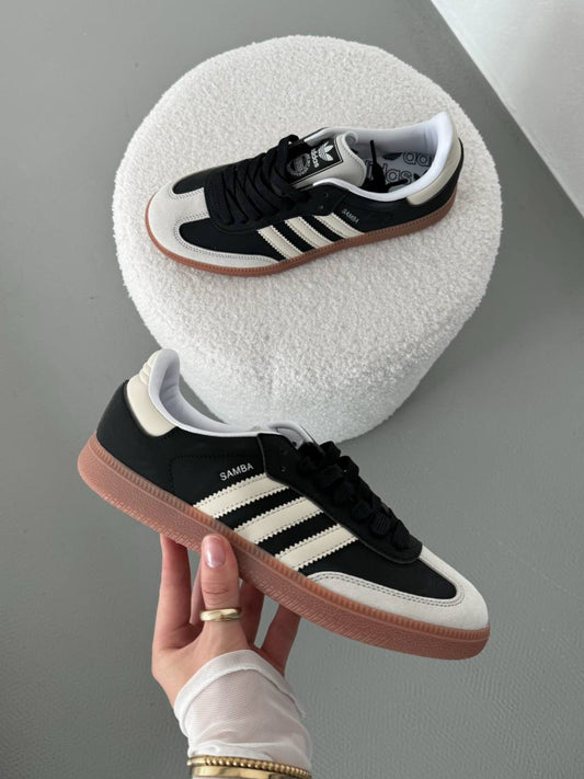Adidas Samba White Black