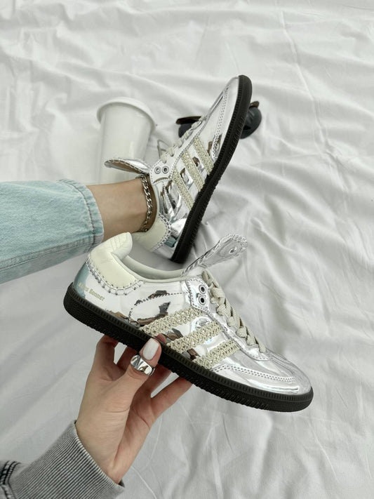 Adidas samba Silver