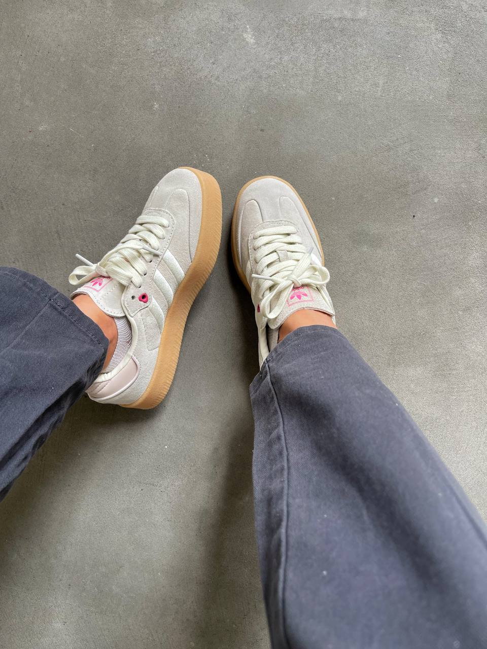 Adidas Samba Beige