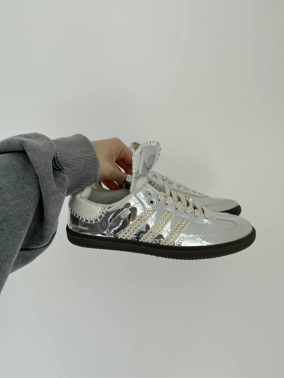 Adidas samba Silver