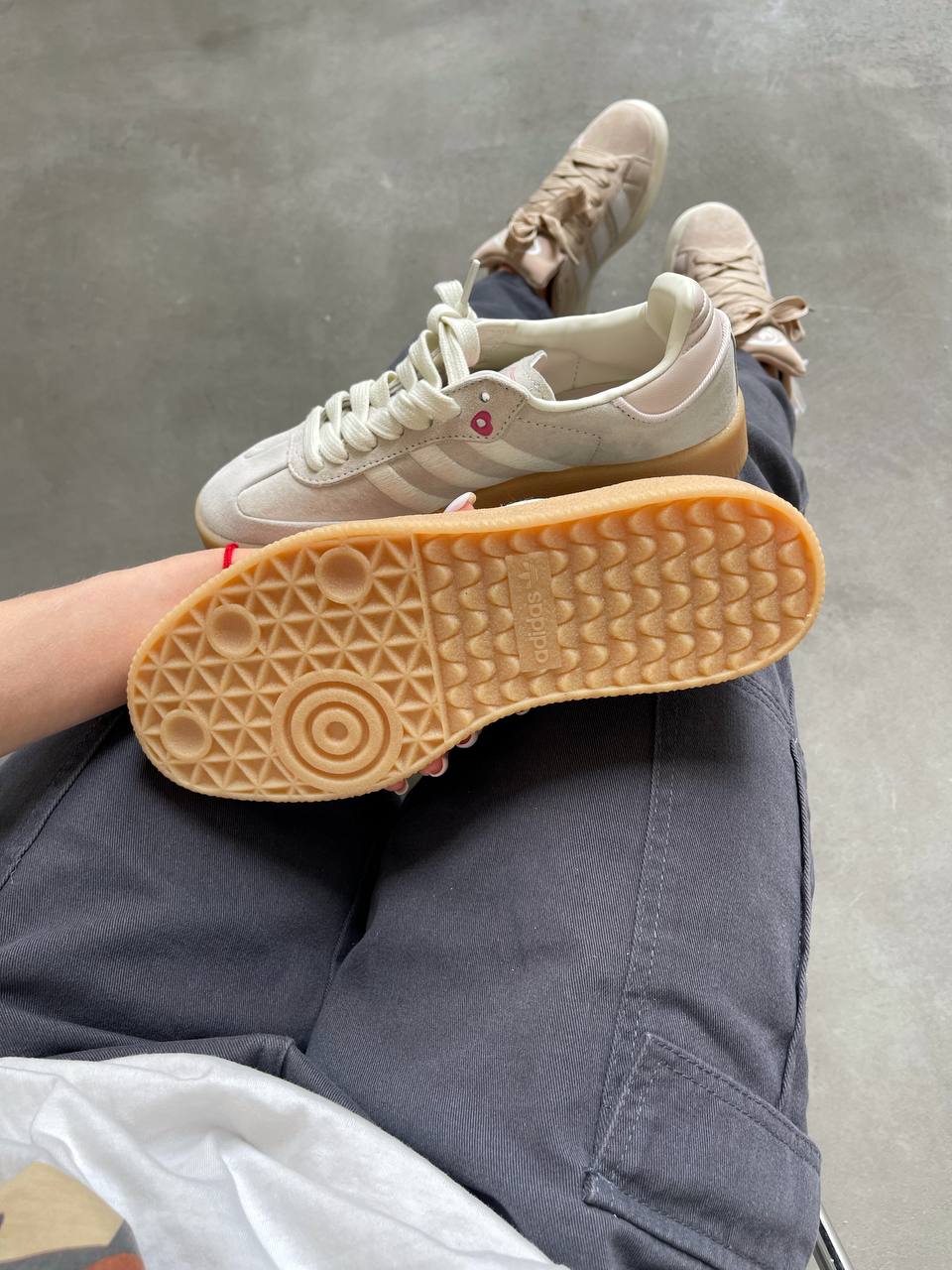 Adidas Samba Beige