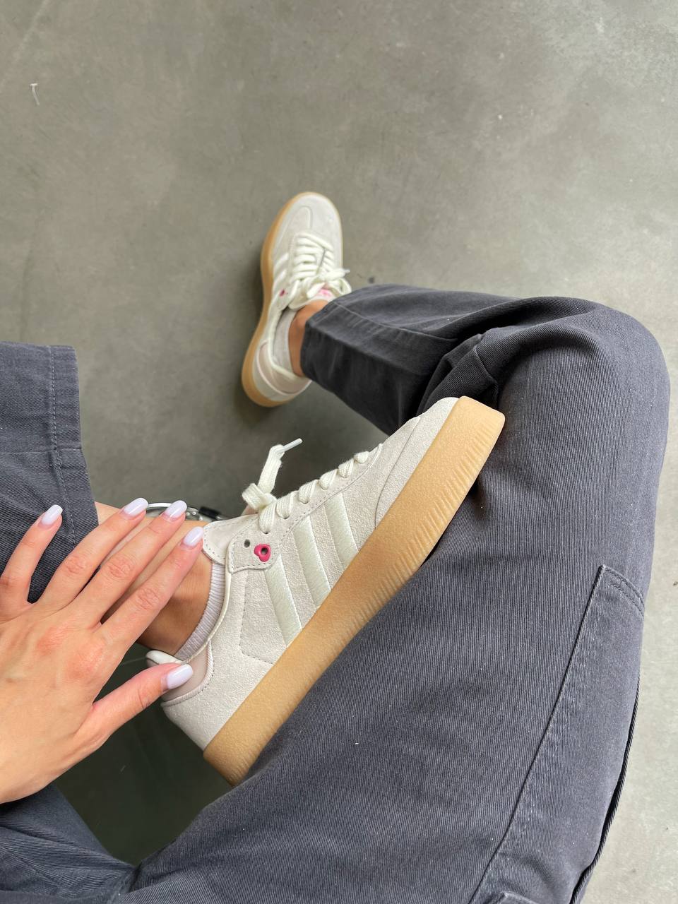 Adidas Samba Beige