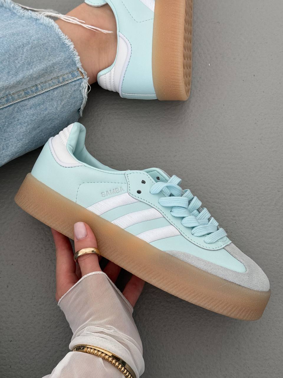 Adidas Samba Mint