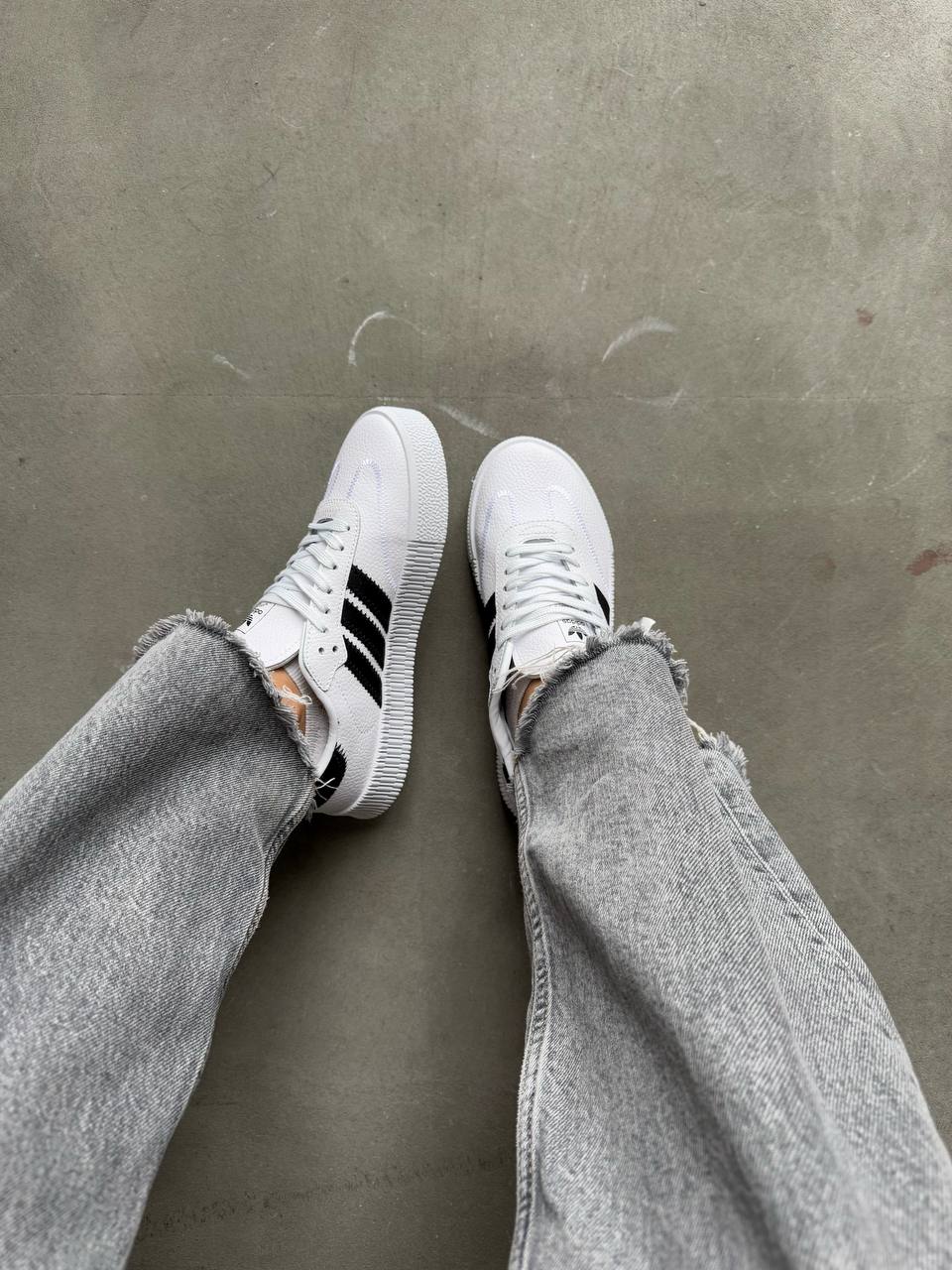 Adidas Samba White Black